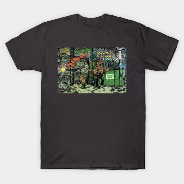 Rocksteady and Bebop T-Shirt by Rudeman